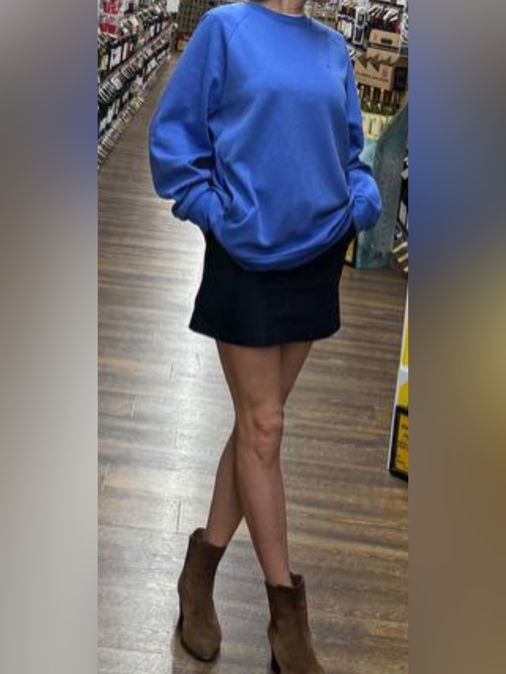 Nike Royal Blue Dri-FIT Crewneck